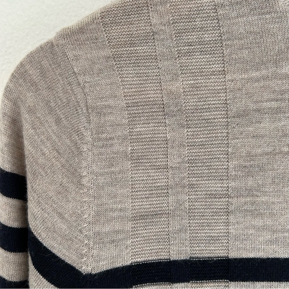 Lacoste Merino Wool Striped Turtleneck 36 (US XS) - Picture 3 of 12